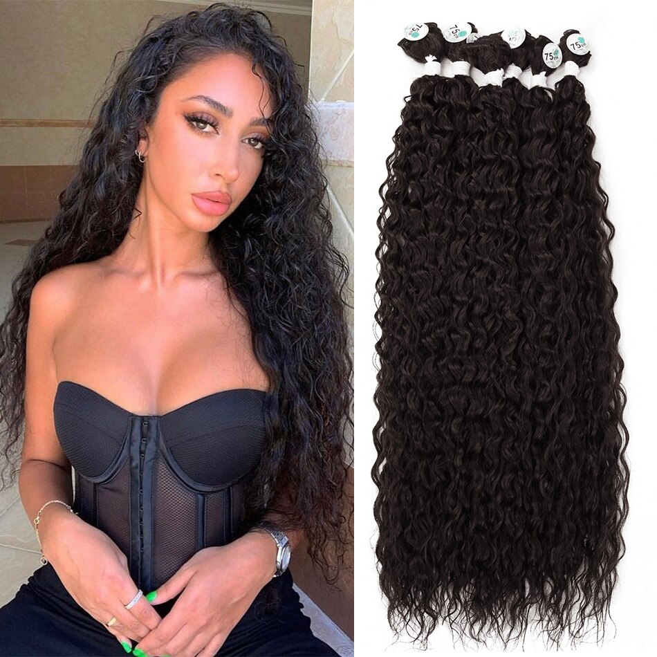 Meepo Curly Hair Extensions in Packs ռ  Brow..